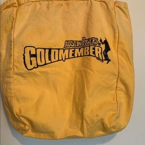 Austin Powers Goldmember Yellow Bag